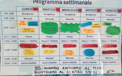 Programma dal 17/21 luglio